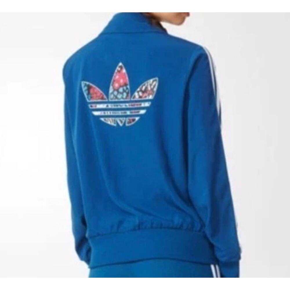 Adidas AY8391 Women Original Firebird Track Suit Jacket Coat Fit Gym Sz S F3 - Picture 2 of 12